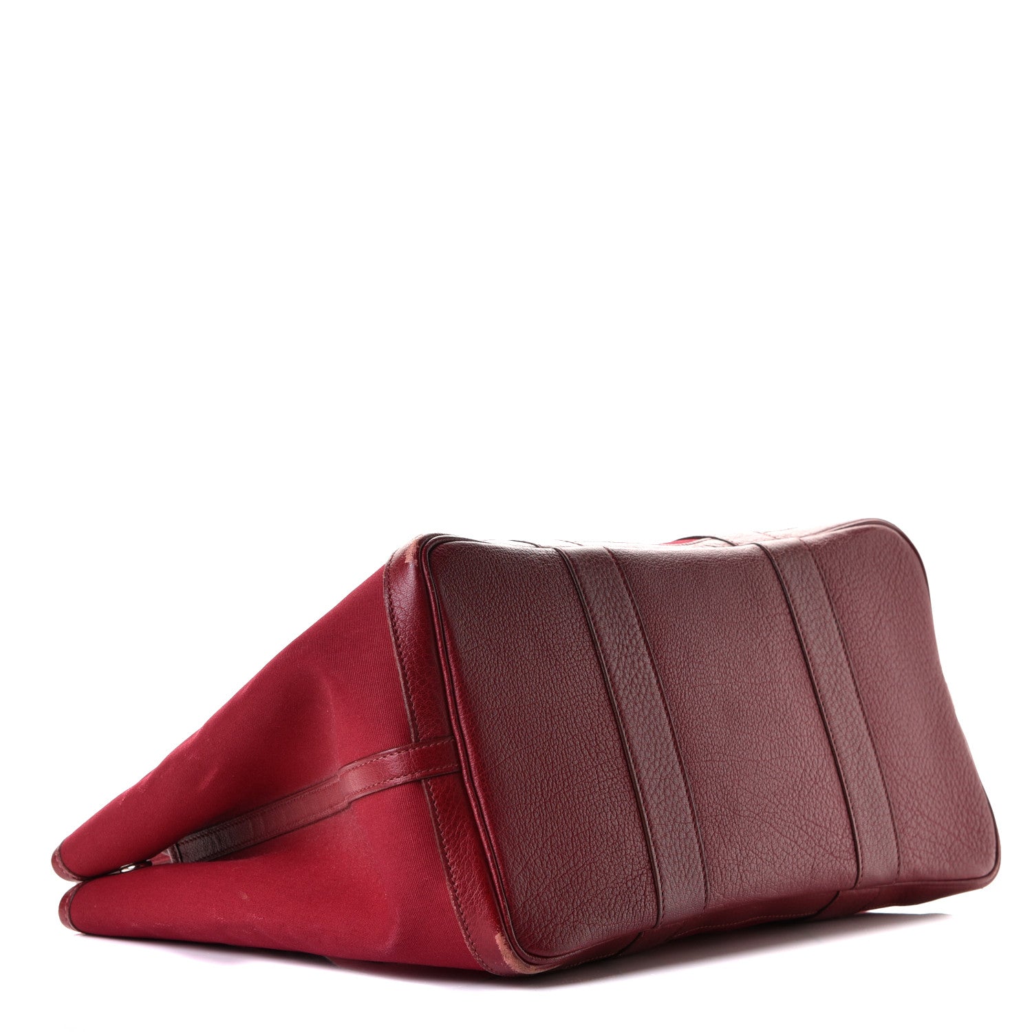 Hermes Toile Fjord Garden Party Tote 39 Rouge Imperial 3 of 8