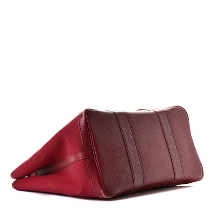 Hermes Toile Fjord Garden Party Tote 39 Rouge Imperial 3 of 8