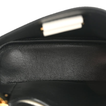 Prada Saffiano Cuir Small Panier Bucket Bag White Sfumato 5 of 10