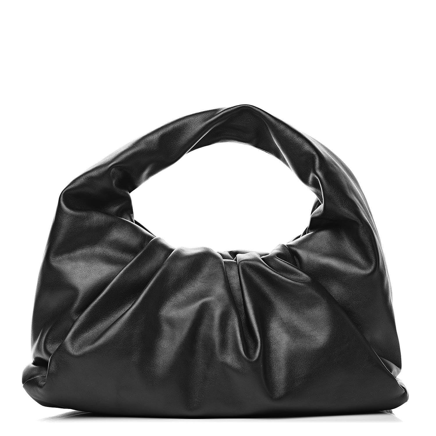 Bottega Veneta Smooth Butter Calfskin Small The Shoulder Pouch Black 1 of 10