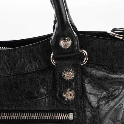 Balenciaga Agneau Giant 12 Silver Hardware First Black 11 of 15