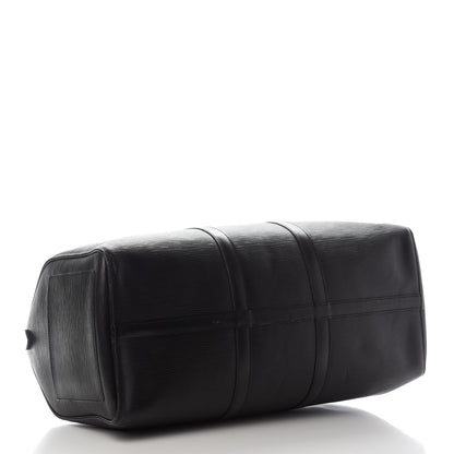Louis Vuitton Epi Keepall 50 Black 4 of 12