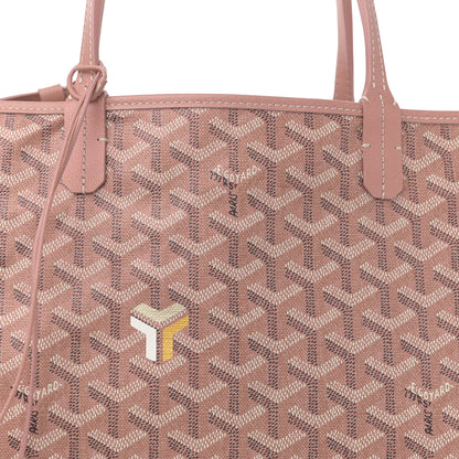 Goyard Iridescent Goyardine Saint Louis PM Pearly Coral 17 of 21