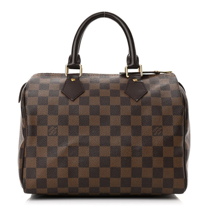 Louis Vuitton Damier Ebene Speedy 25 1 of 14