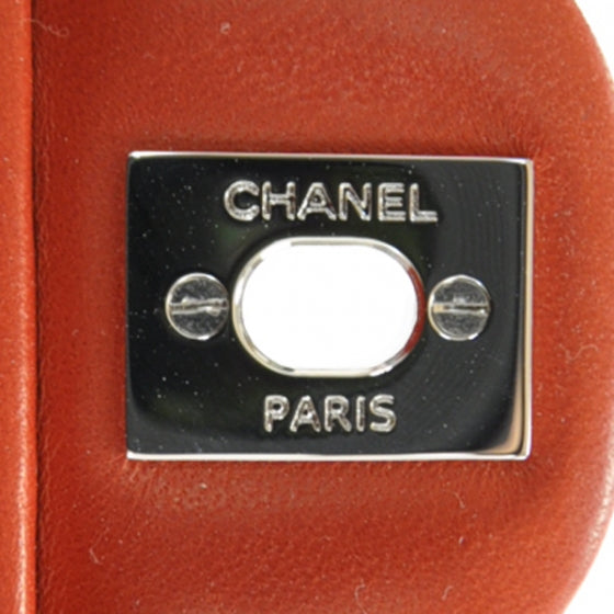 Lambskin Medium Double Flap Red 12C