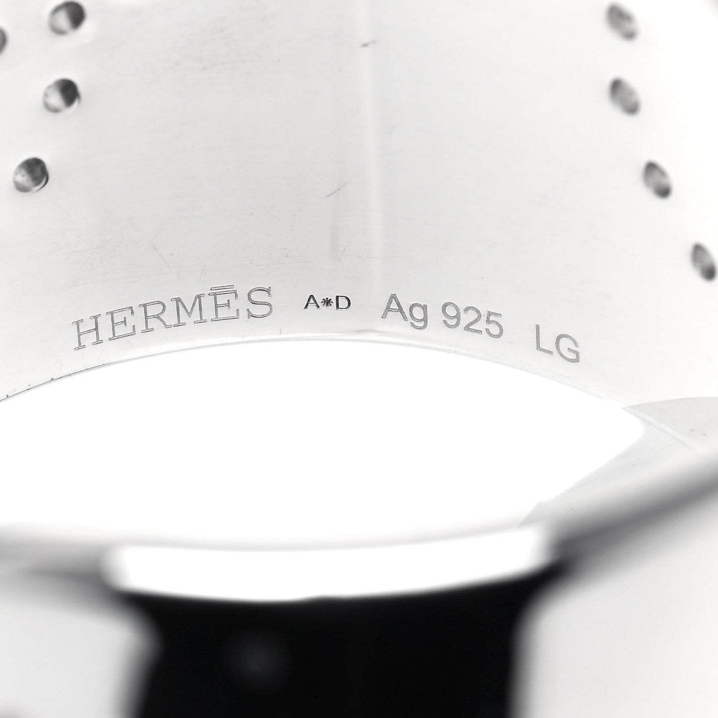 Sterling Silver Eclipse Cuff LG