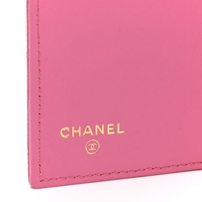 Chanel Caviar Quilted Medium Flap Wallet Pink 6 of 7
