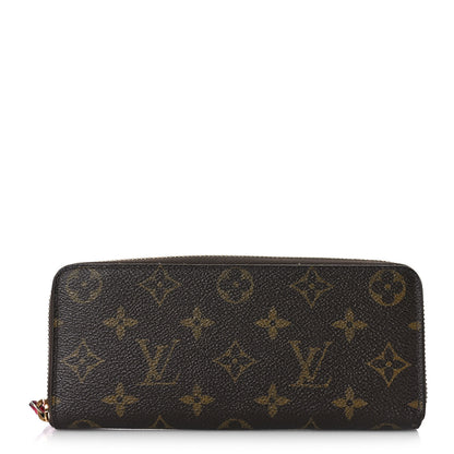 Louis Vuitton Monogram Clemence Wallet Fuchsia 1 of 10