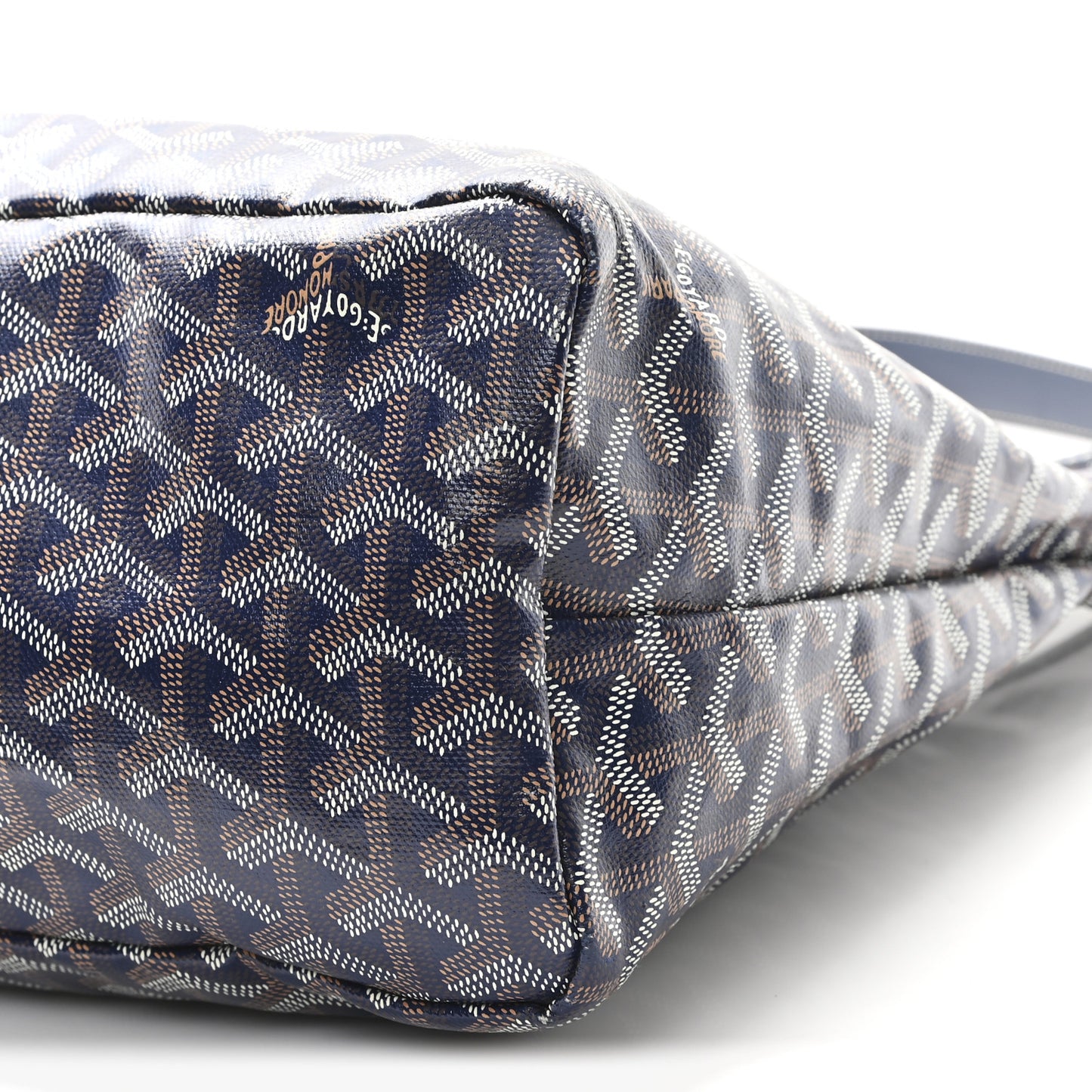 Goyardine Boheme Hobo Navy Blue