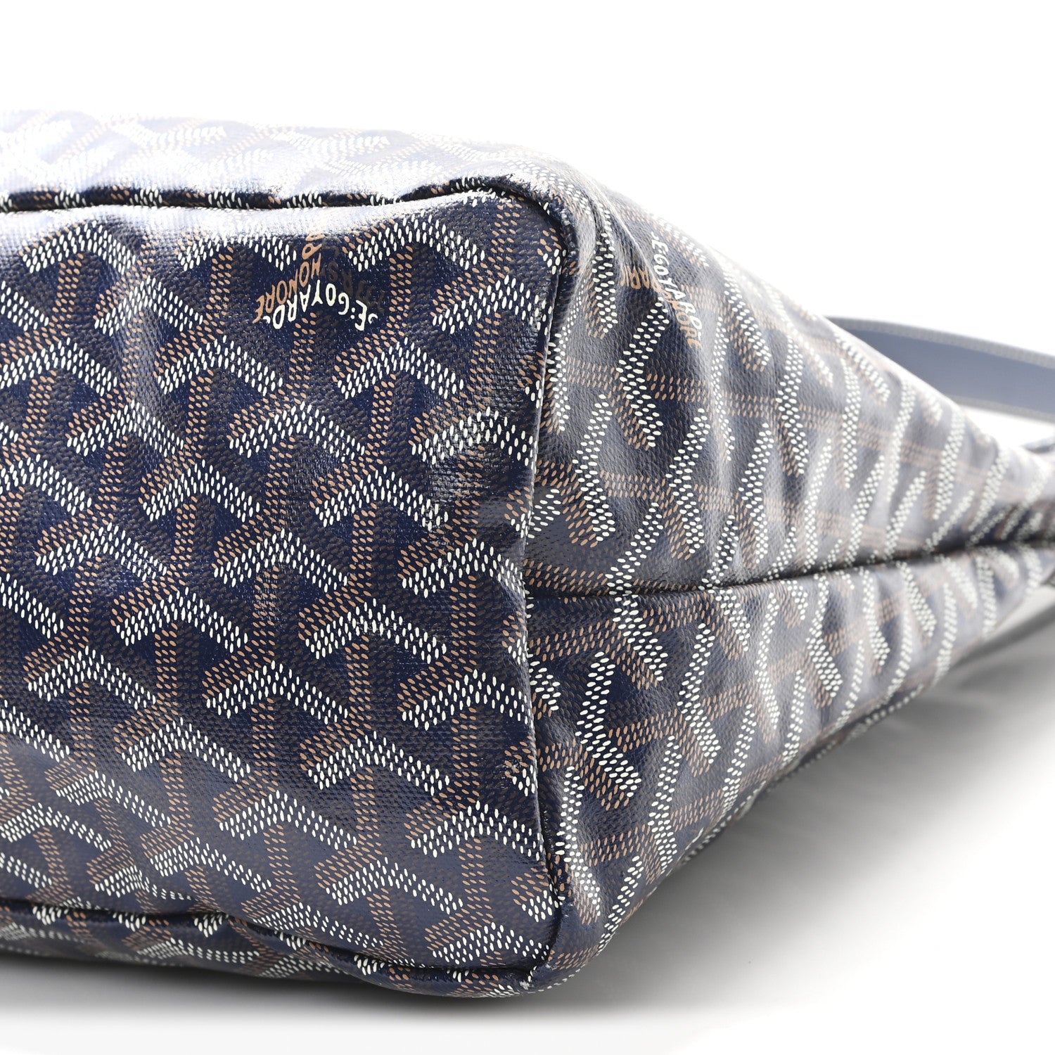 Goyard Goyardine Boheme Hobo Navy Blue 11 of 13