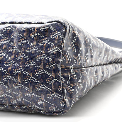 Goyard Goyardine Boheme Hobo Navy Blue 11 of 13