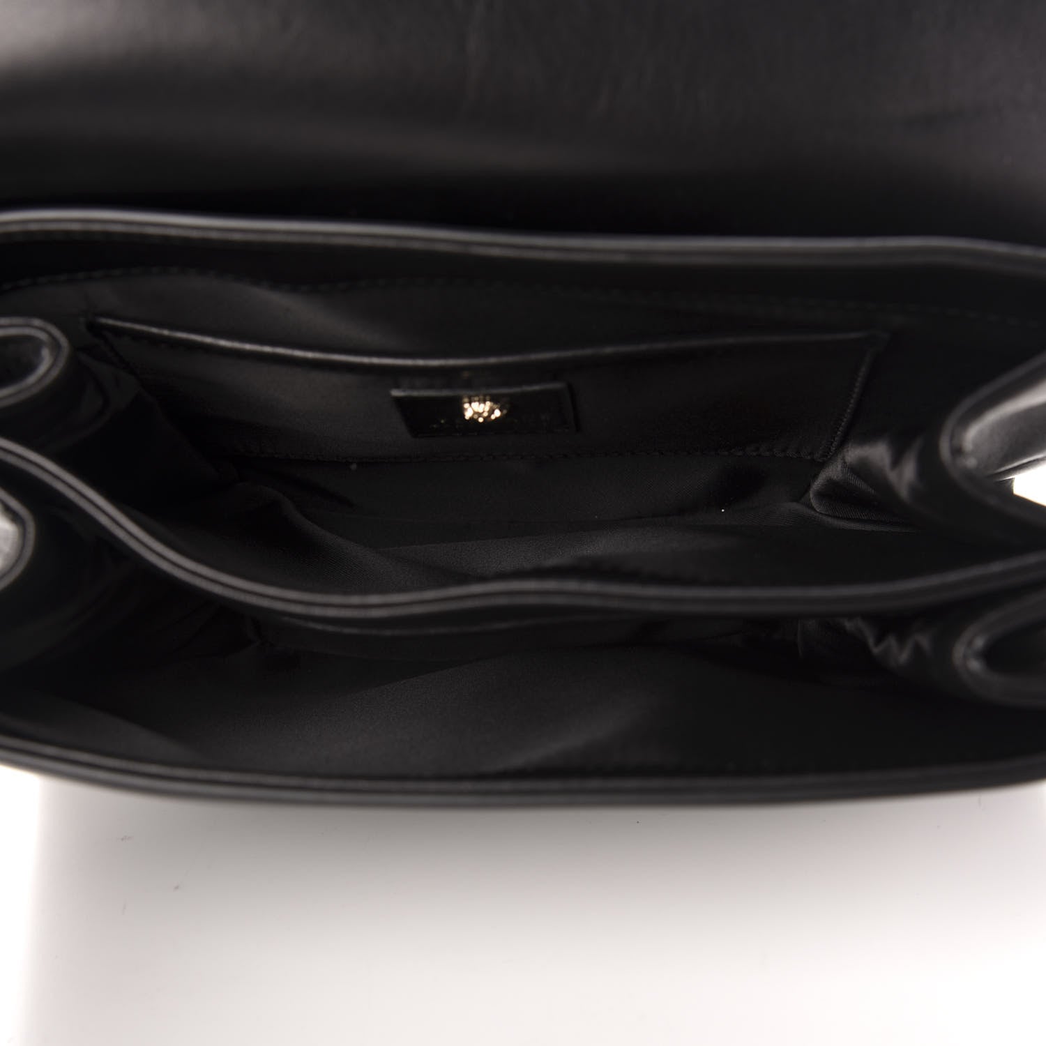 Versace Nappa Palazzo Sultan Shoulder Bag Black 4 of 9