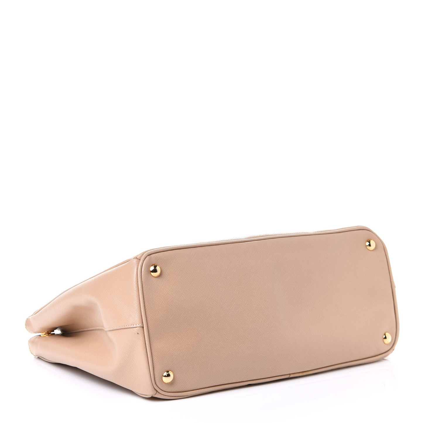 Saffiano Large Galleria Double Zip Tote Sabbia