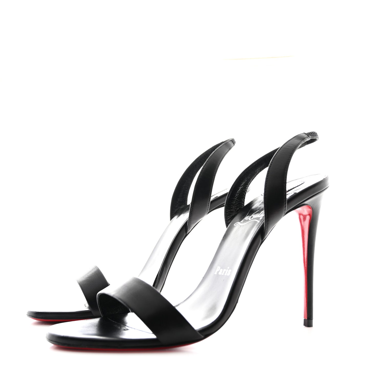 Kid O Marylin 100 Slingback Sandal Heels 38.5 Black