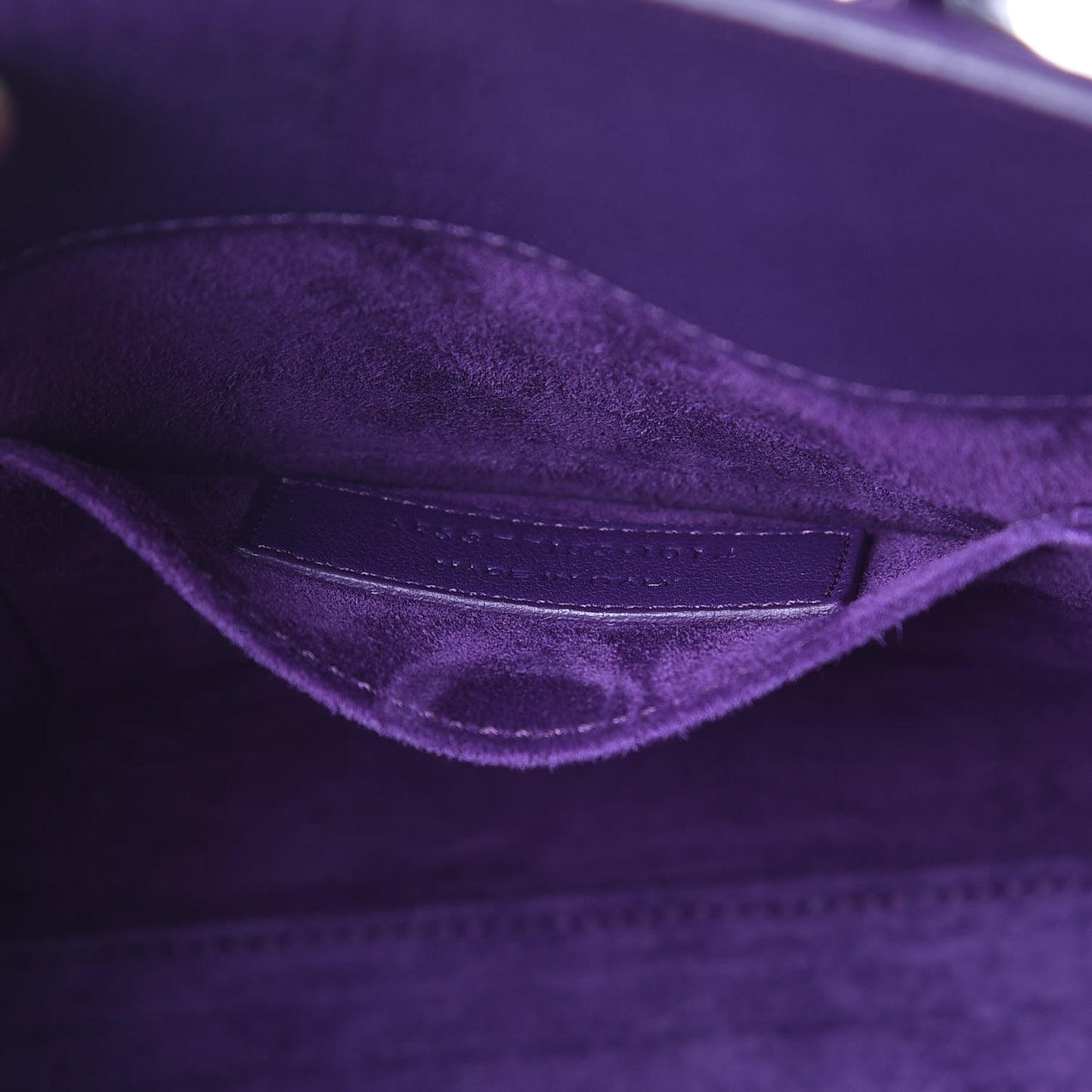 Calfskin Baby Sac de Jour Purple