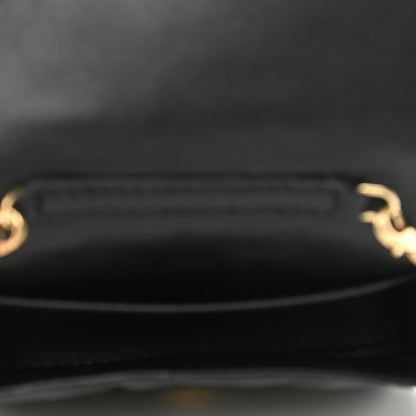 Fendi Nappa Matisse FF Embossed Nano Baguette Charm Black 5 of 6