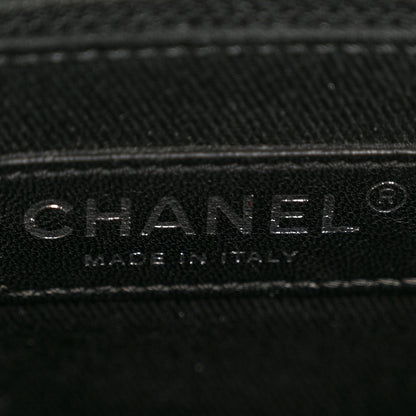 Chanel Caviar Quilted CC Timeless Soft Tote Black 6 of 12