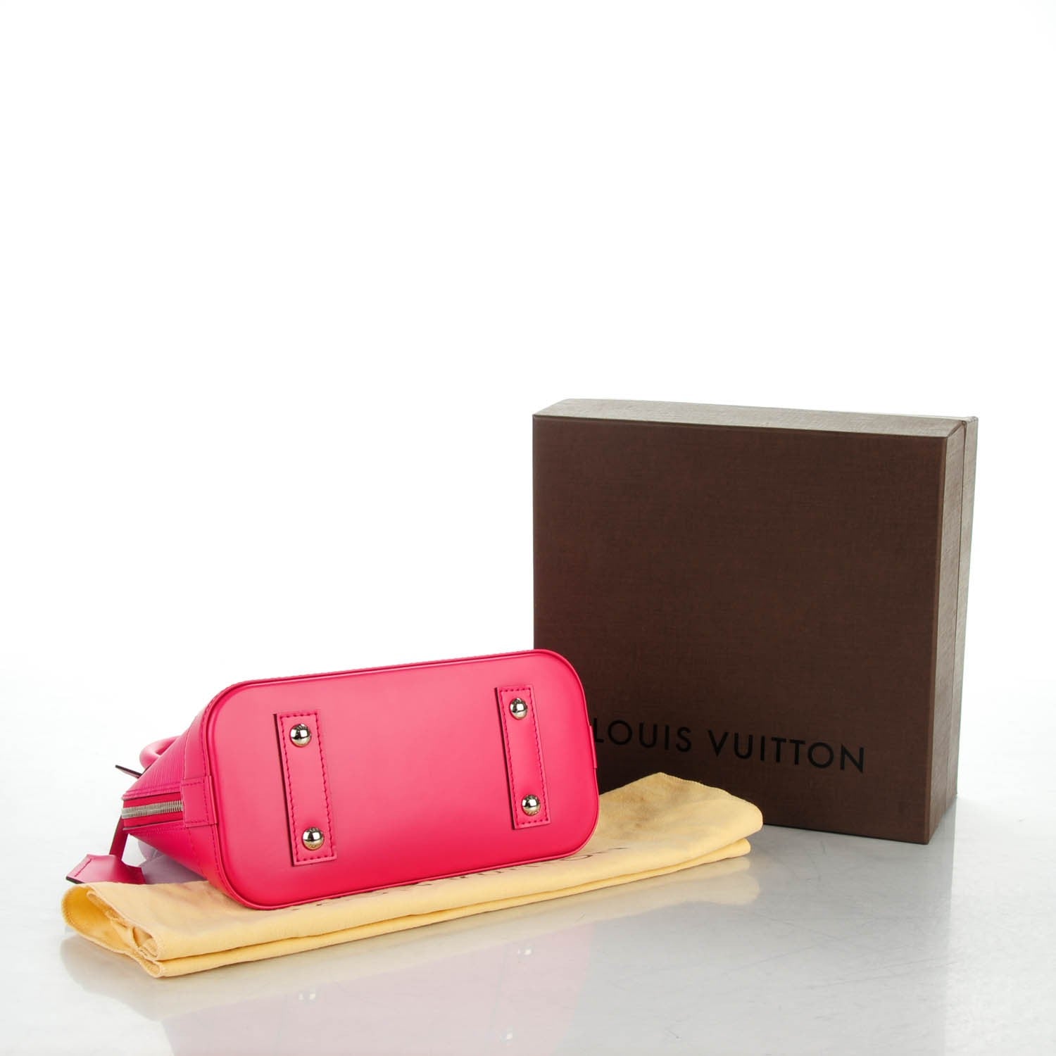 Louis Vuitton Epi Alma BB Hot Pink 4 of 7