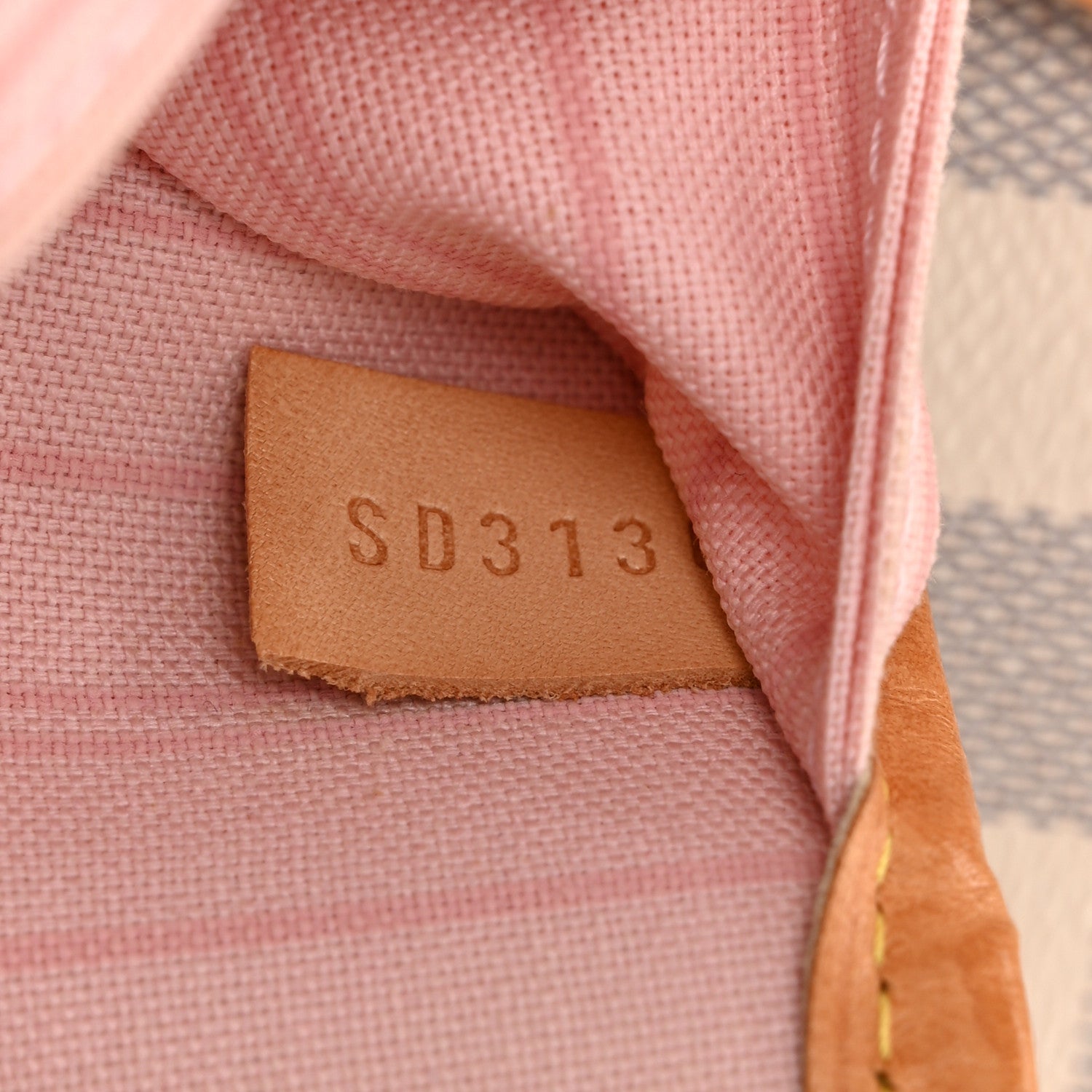 Louis Vuitton Damier Azur Neo Neverfull GM Rose Ballerine 8 of 12