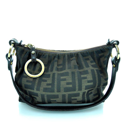 Fendi Zucca Mini Chef Hobo Tobacco 1 of 10
