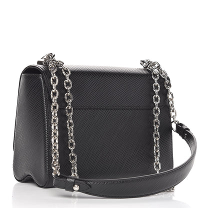 Louis Vuitton Epi Twist Shoulder Bag MM Black 4 of 10
