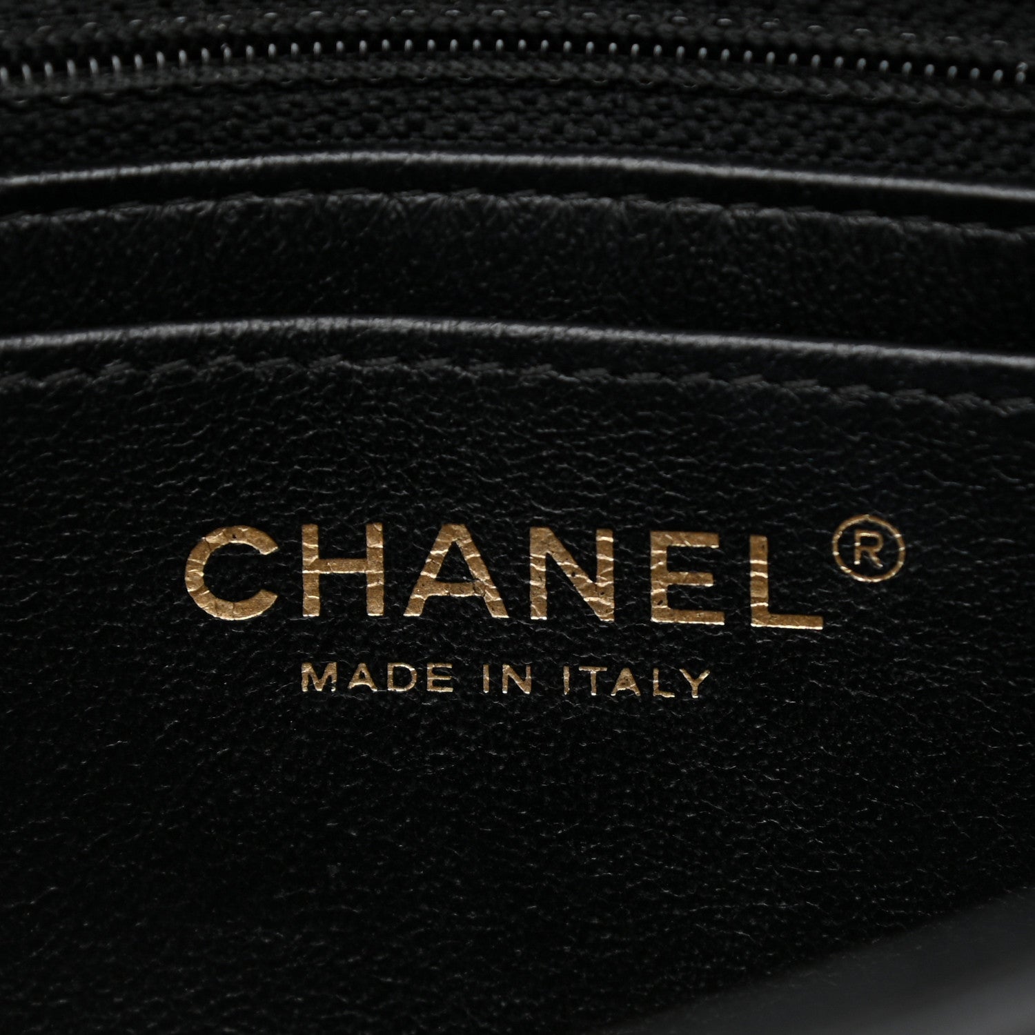 Chanel Lambskin Chevron Quilted Mini Rectangular Flap Black 5 of 13