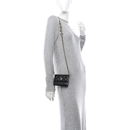 Chanel Caviar Quilted Miss Coco Clutch With Chain Black 2 of 12