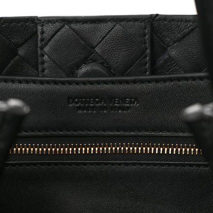 Bottega Veneta Nappa Intrecciato Small Andiamo Shoulder Bag Black 7 of 12