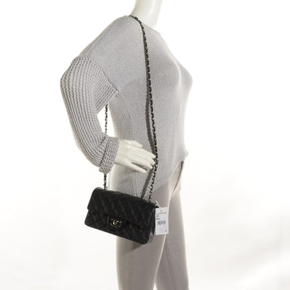 Chanel Caviar Quilted Mini Rectangular Flap Black 2 of 8