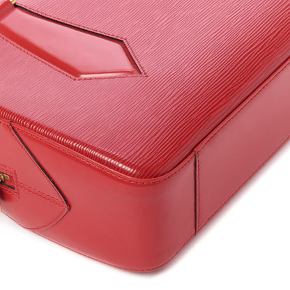 Louis Vuitton Epi Voltaire Castillan Red 5 of 7