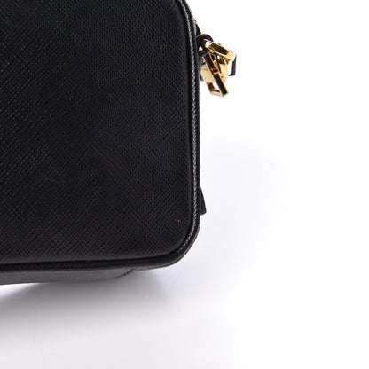 Prada Saffiano Mini Camera Crossbody Bag Black 7 of 11