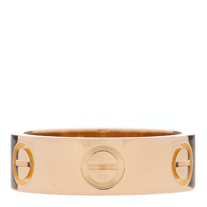 Cartier 18K Yellow Gold 5.5mm LOVE Ring 48 4.5 1 of 5