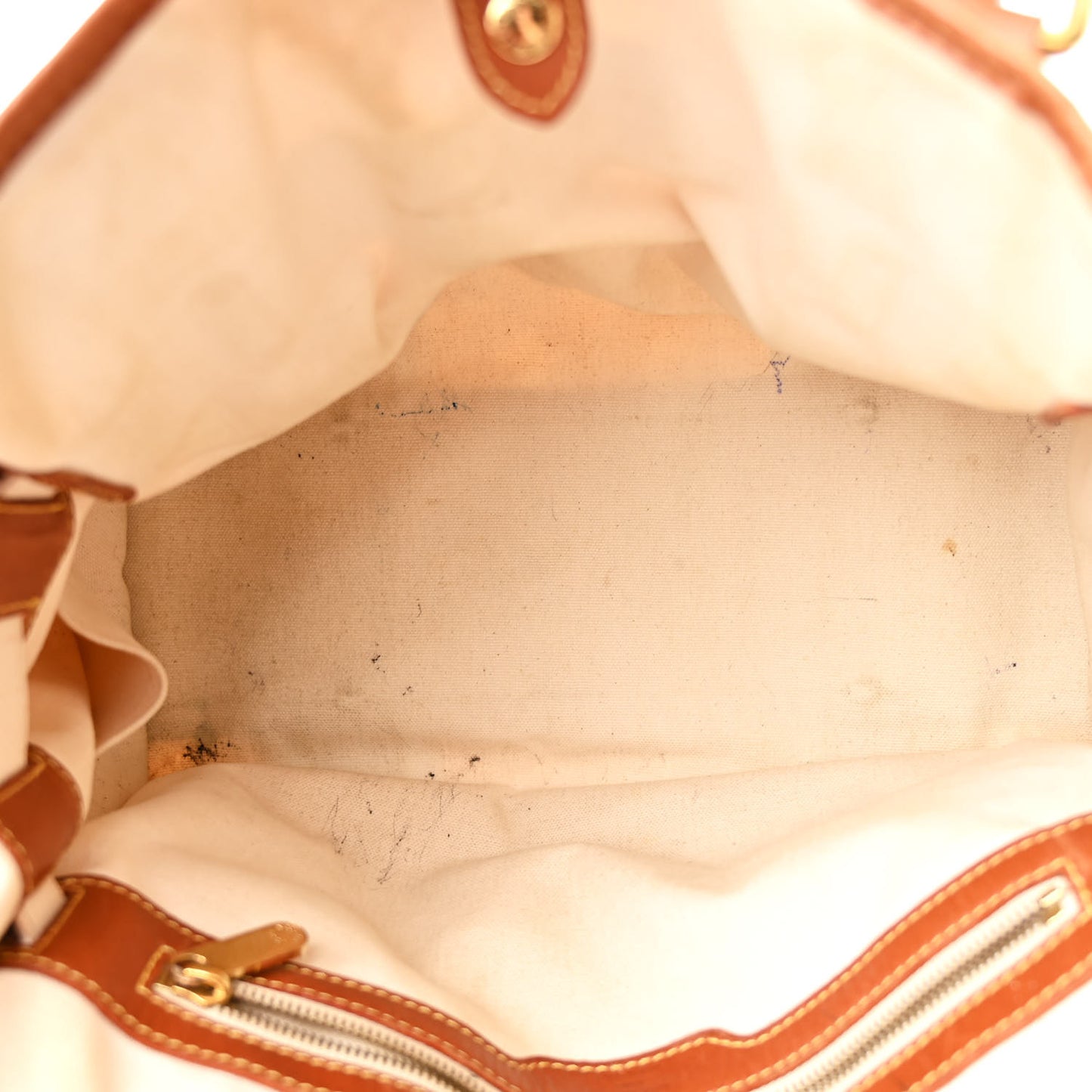 Monogram Rayures Tisse Sac GM Blue