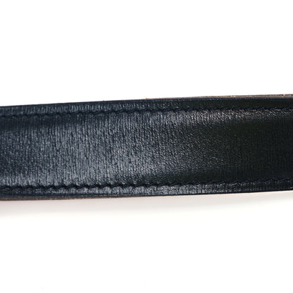 Hermes Box Togo 24mm Mini Constance H Belt 80 32 Black Gold 6 of 7
