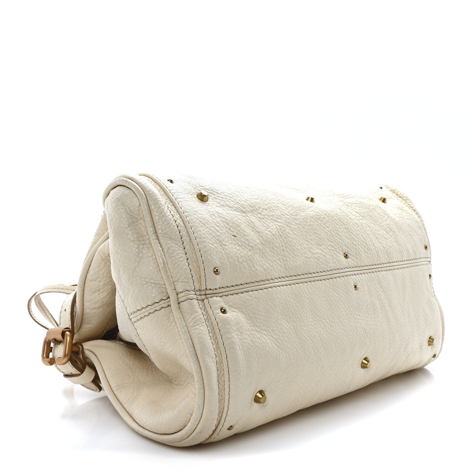 Chloe Calfskin Medium Paddington Satchel Ivory 4 of 9