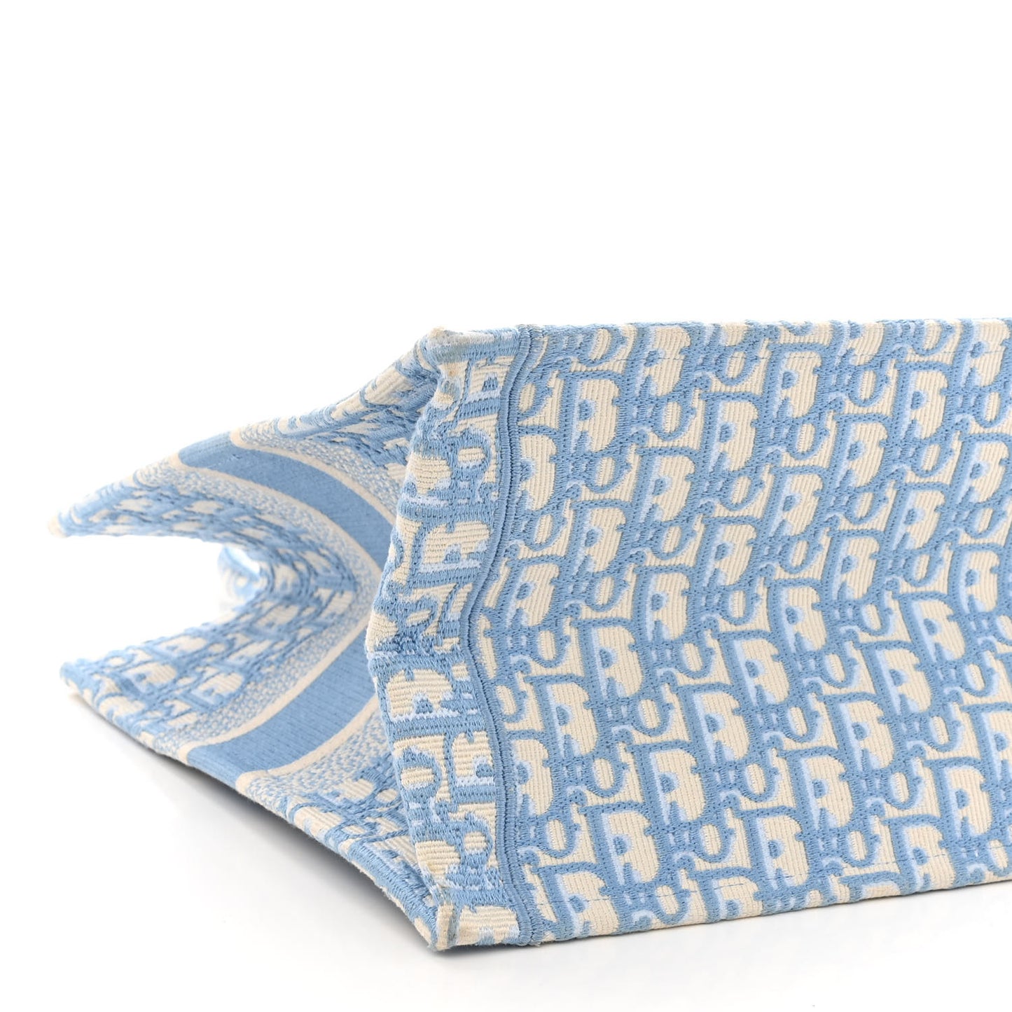 Oblique Medium Book Tote Light Blue