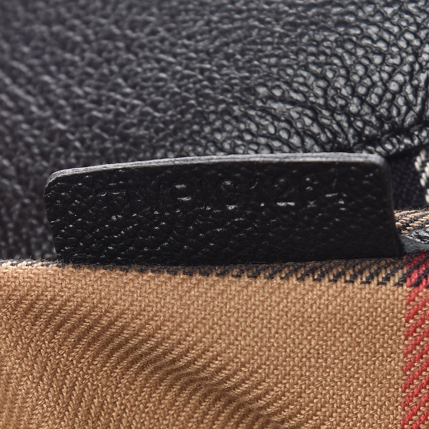 Soft Grain Calfskin Medium Buckle Tote Black