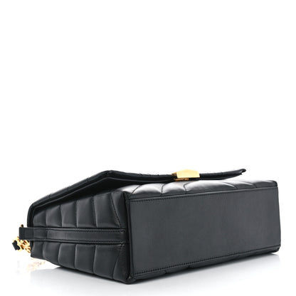 Givenchy Soft Calfskin 4G Quilted Medium Shoulder Bag Black 4 of 10