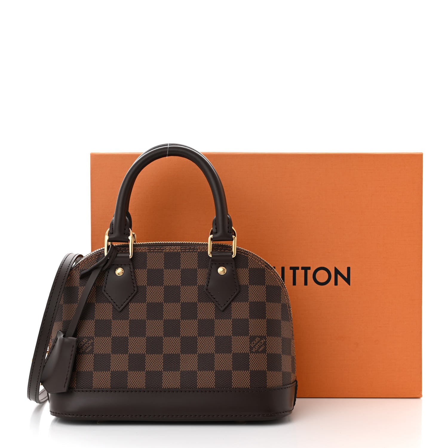 Louis Vuitton Damier Ebene Alma BB 10 of 10