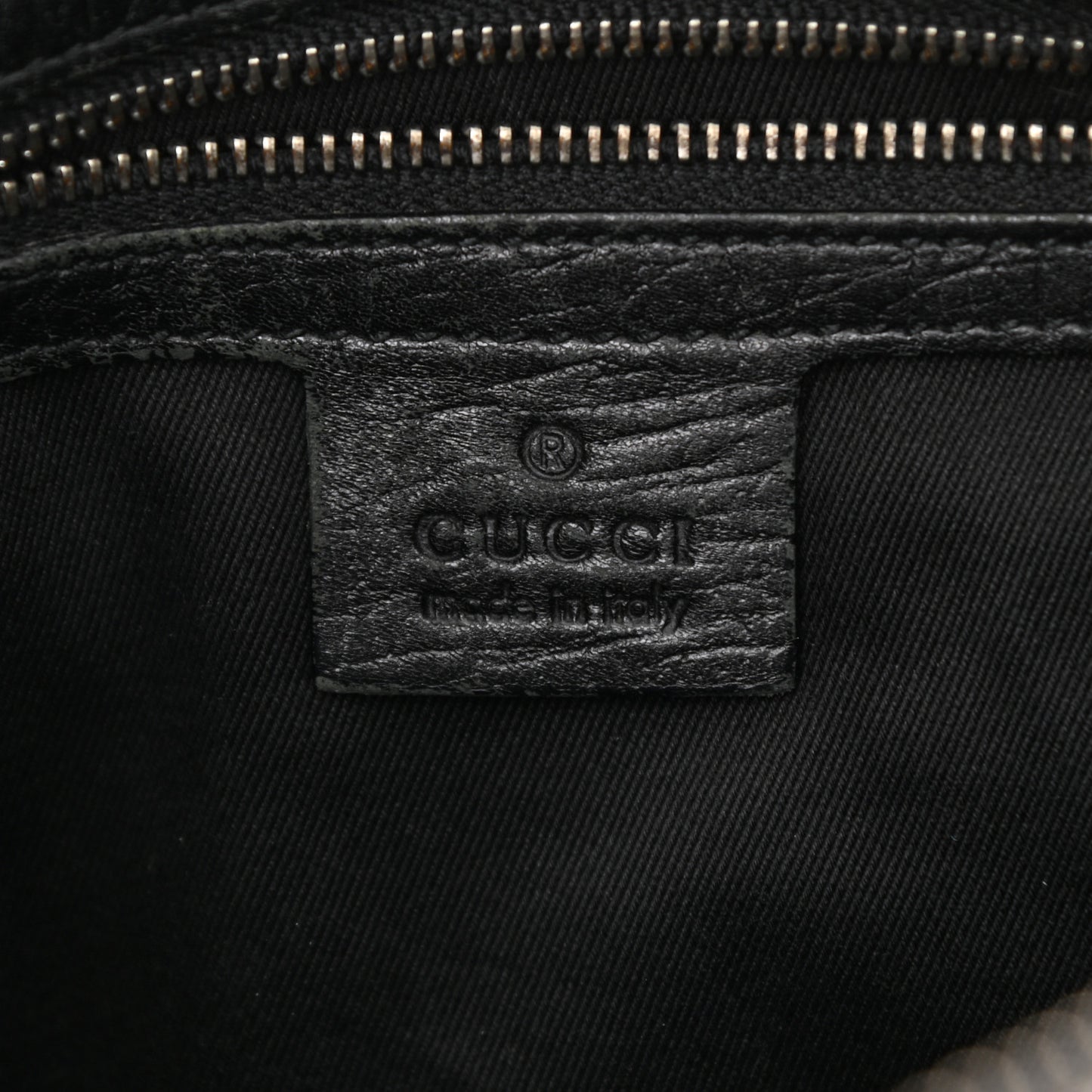 Monogram Horsebit Hobo Black