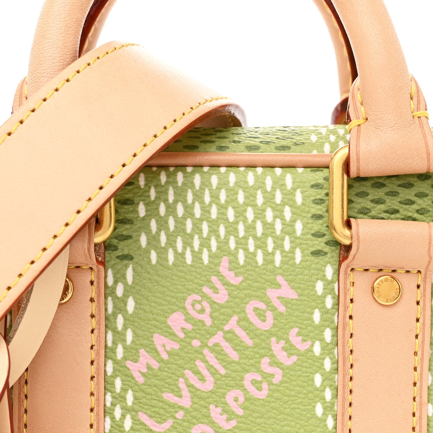 Damier Golf Nano Porte Documents Voyage Green