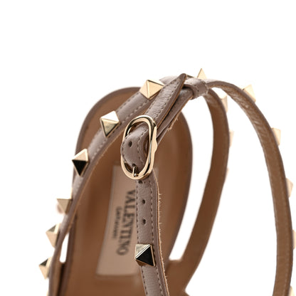 Valentino Garavani Patent Nappa Rockstud Ankle Strap 100mm Pumps 39.5 Poudre 11 of 12