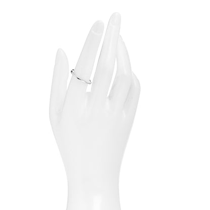Chanel Platinum Camelia Wedding Band Ring 57 8 2 of 4