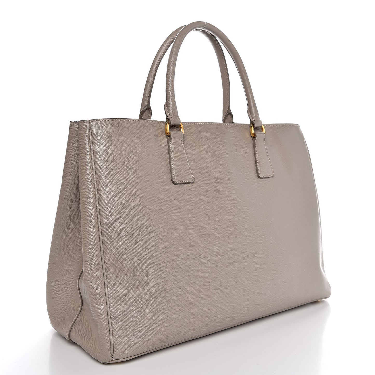 Saffiano Lux Medium Tote Pomice