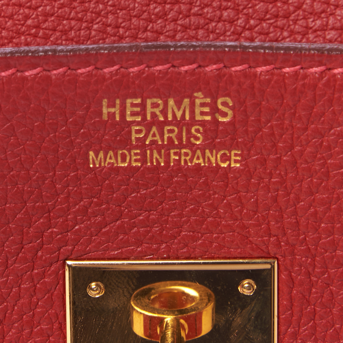 Togo Birkin 35 Rouge Vif