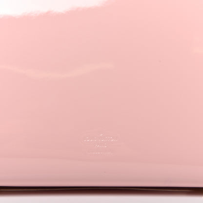 Louis Vuitton Patent Calfskin Monogram Cherrywood PM Rose Ballerine 8 of 12