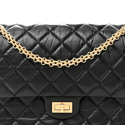 Chanel Aged Calfskin Quilted 2.55 Reissue 226 Flap Black 8 of 10