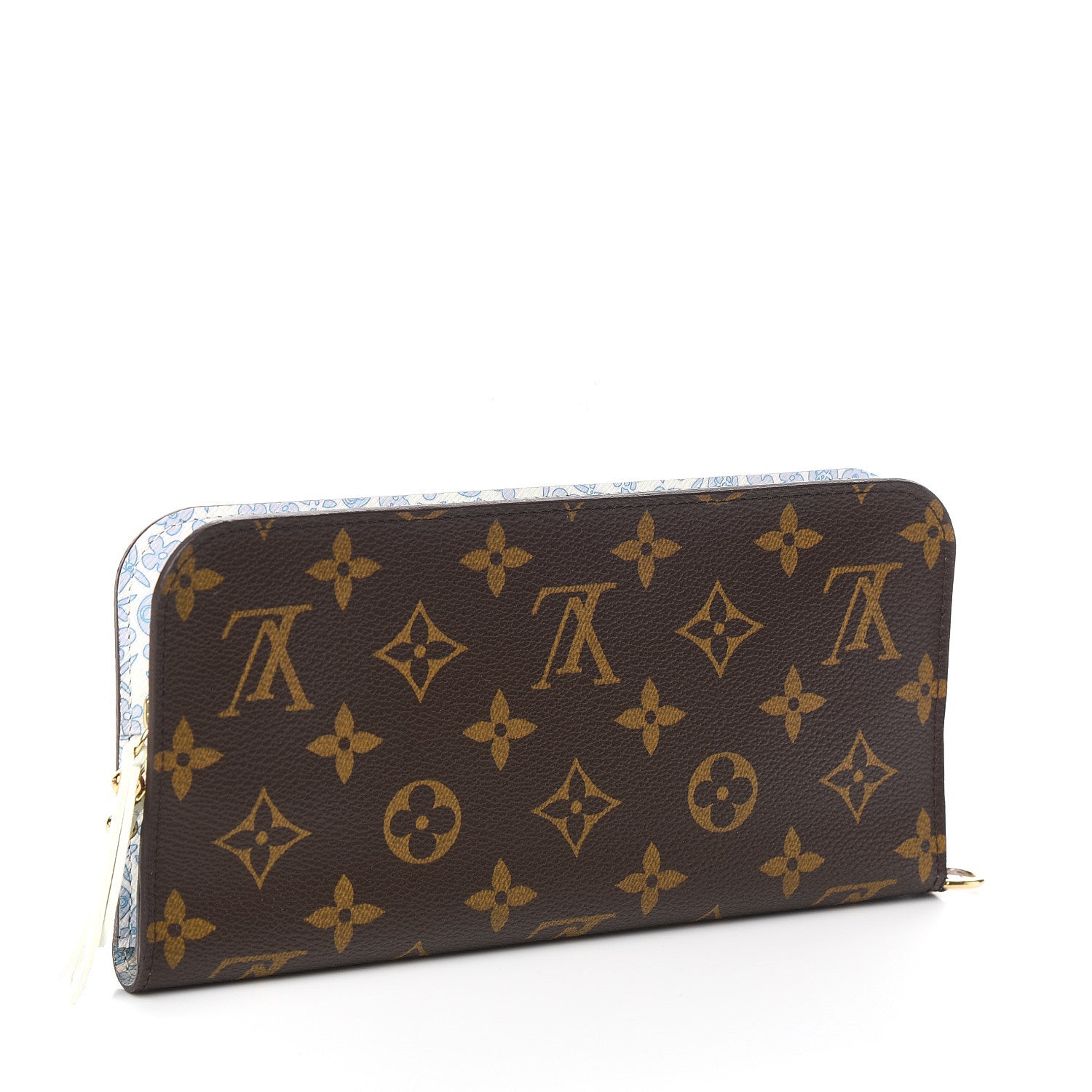 Louis Vuitton Monogram Fleuri Insolite Wallet Violet 3 of 6