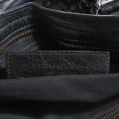 Balenciaga Smocked Agneau City Anthracite 7 of 12