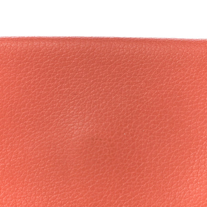 Hermes Evercolor Calvi Card Case Crevette 7 of 9
